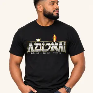 Adonai T-Shirt front - Romeez Gear