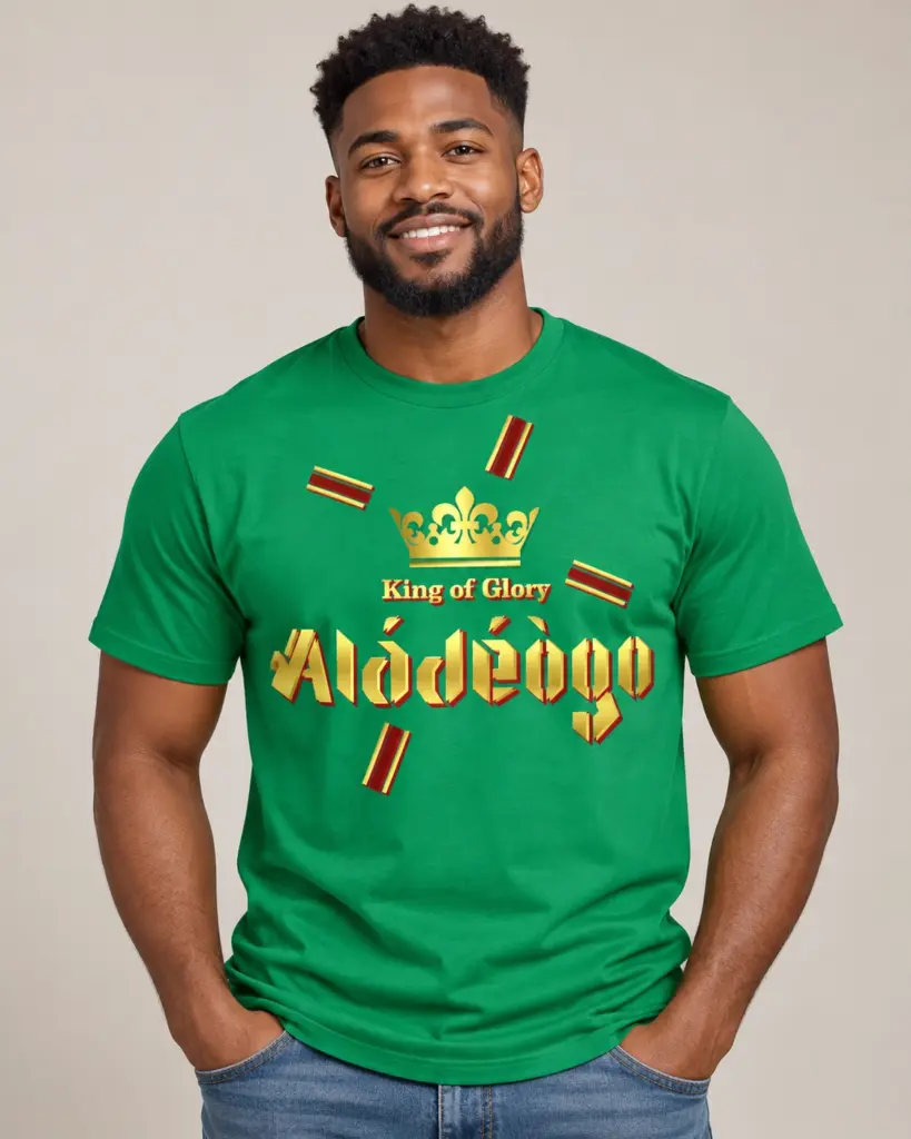 Aladeogo T-Shirt front - Romeez Gear