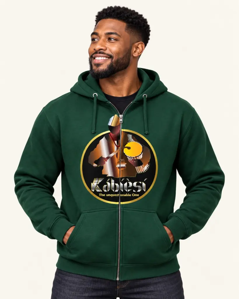 Kabiesi zip hoodie front - Romeez Gear