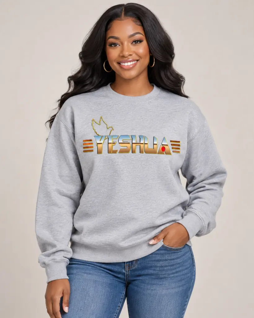 Yeshua crewneck front - Romeez Gear