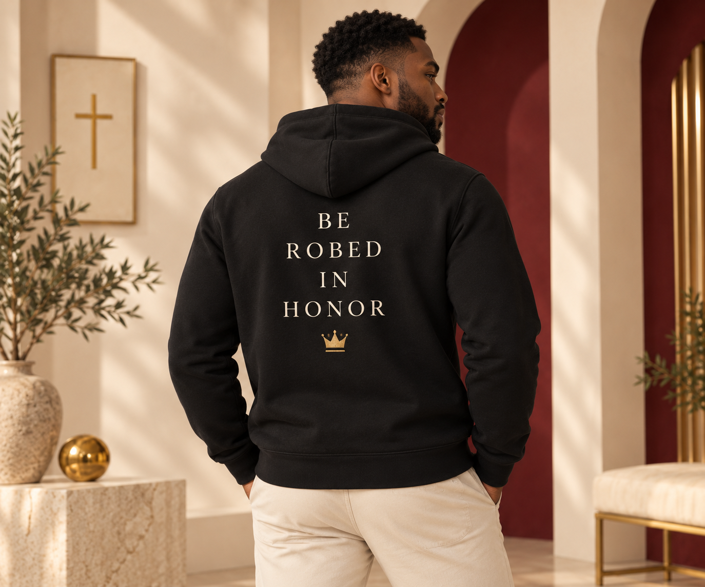 Be Robed in Honor Romeez Gear hoodie